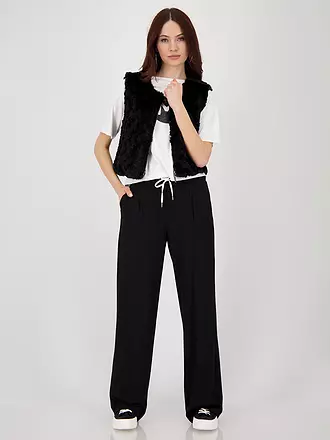 MONARI | Gilet in Felloptik | 